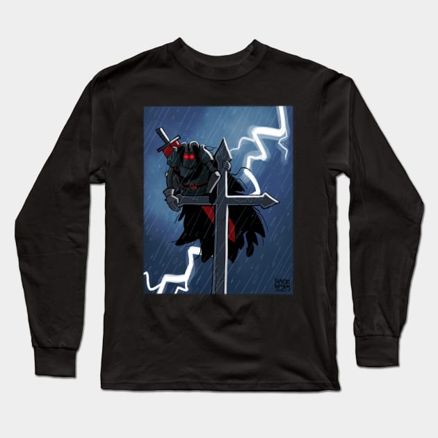 The Edge Knight Returns Long Sleeve T-Shirt by Slack Wyrm